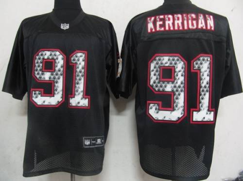 Sideline Black United Washington Commanders #91 Ryan Kerrigan Black Stitched NFL Jersey