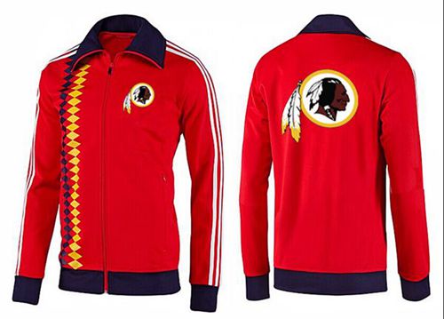 NFL Washington Commanders Team Logo Jacket Red_2