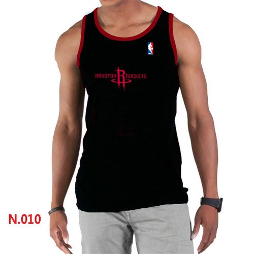 Men's NBA Houston Rockets Big & Tall Primary Logo Tank Top Black