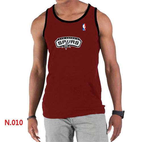 Men's NBA San Antonio Spurs Big & Tall Primary Logo Tank Top Red