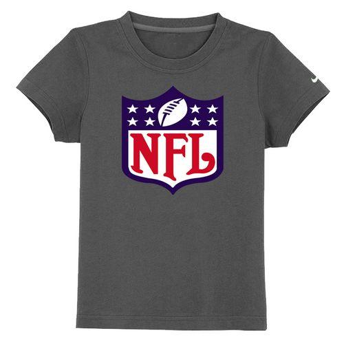 NFL Logo Youth T-Shirt Dark Grey