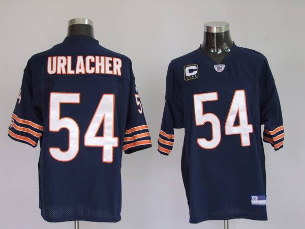 Bears #54 Brian Urlacher Blue Stitched Youth NFL Jersey
